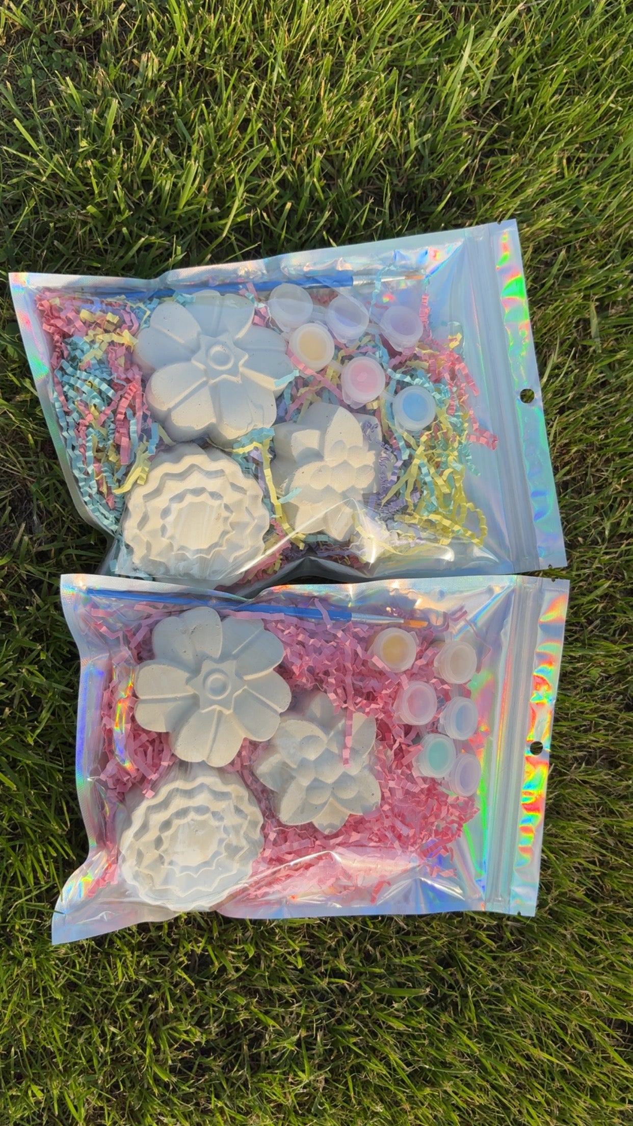 Plaster Painting Flowers
